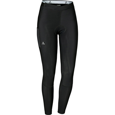 Schöffel Dames Warm 4h Skin Tight (Maat XL, Zwart)