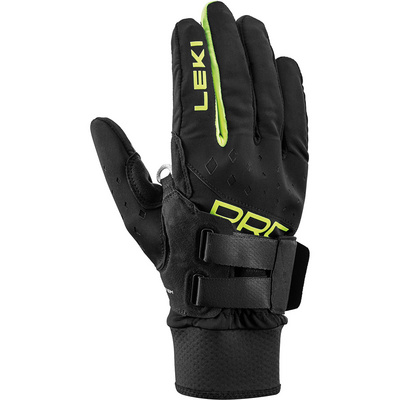 Leki PRC Shark Handschoenen (Maat 6.5, Zwart)