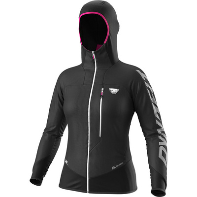 Dynafit Dames DNA Polartec Alpha Jas (Maat XS, Zwart)