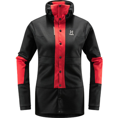 Haglöfs Dames L.I.M ZT Sync 1 Mid Hoodie Vest (Maat XS, Zwart)