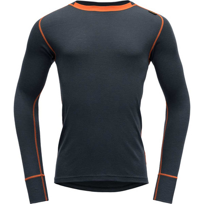 Devold Heren Basic Longsleeve (Maat S, Blauw)