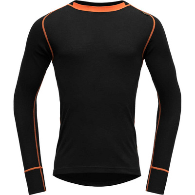 Devold Heren Basic Longsleeve (Maat S, Zwart)