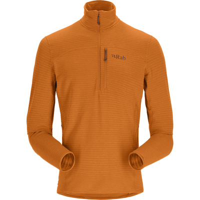 Rab Heren Ascendor Light Pull-On Longsleeve (Maat XXL, Oranje)