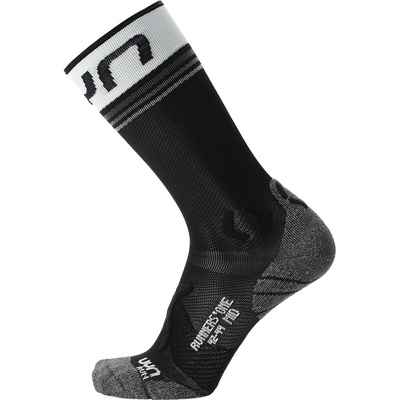Uyn Dames Runner's One Mid Sokken (Maat 41 , Zwart)