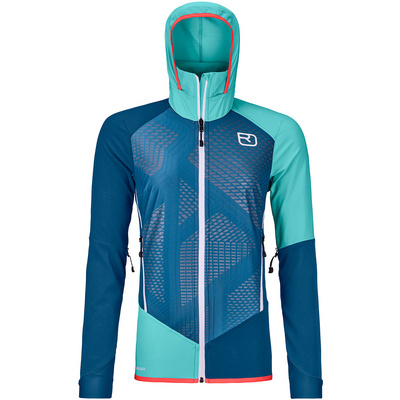 Ortovox Dames Col Becchei Jas (Maat S, Blauw)
