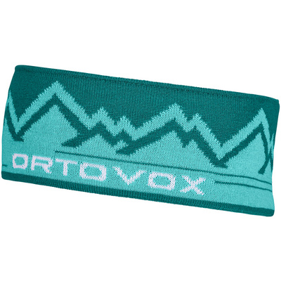 Ortovox Peak Hoofdband (Maat ONE SIZE, Turquoise)