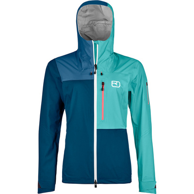 Ortovox Dames Ortler Jas (Maat S, Blauw)