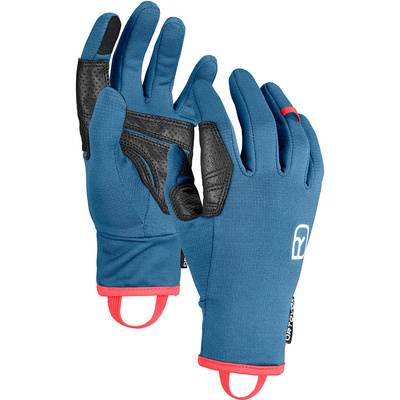 Ortovox Dames Fleece Light Handschoenen (Maat XS, Blauw)