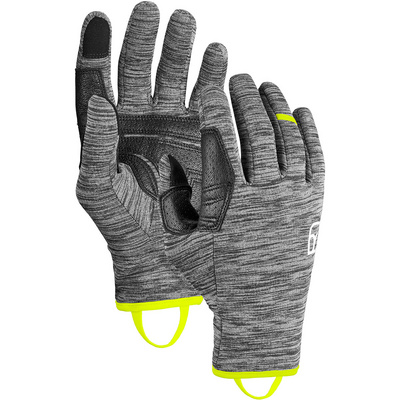 Ortovox Heren Fleece Light Handschoenen (Maat XXL, Grijs)