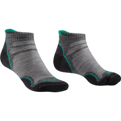 Bridgedale Dames Hike UL T2 Merino Performance Low Sokken (Maat 38 , Grijs)