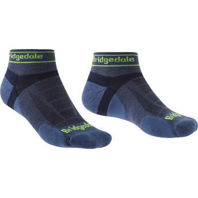 Bridgedale Heren Ultralight T2 Merino Sport Low Sokken (Maat 44 , Blauw)