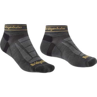 Bridgedale Heren Ultralight T2 Merino Sport Low Sokken (Maat 48 , Grijs)