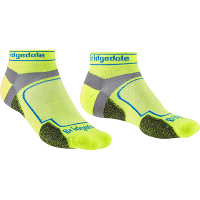 Bridgedale Heren Ultralight T2 Coolmax® Sport Low Sokken (Maat 44 , Geel)