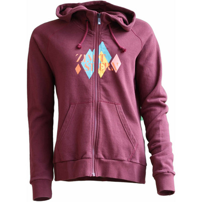 Zimtstern Femme Veste Riderz Sweat (taille XS, Rouge)