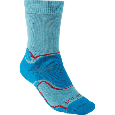 Bridgedale Heren Hike MW Merino Performance Sokken (Maat 44 , Blauw)