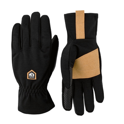 Hestra Merino Windwool Liner Handschoenen (Maat 6, Zwart)
