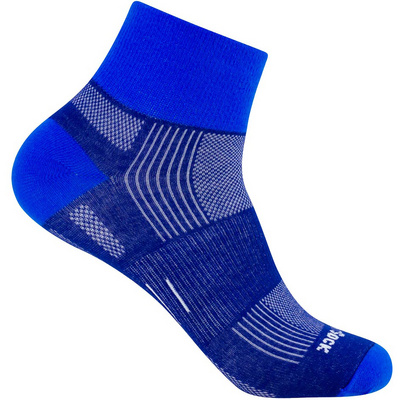 Wrightsock Eco Explore Quarter Sokken (Maat 34 , Blauw)