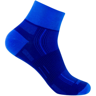 Wrightsock Stride Quarter Sokken (Maat 45.5 , Blauw)