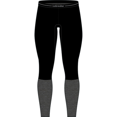 Icebreaker Heren 125 ZoneKnit Broek (Maat XXL, Zwart)