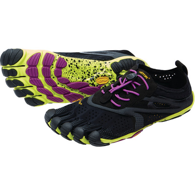 Vibram Dames V-Run FiveFingers schoenen (Maat 37, Zwart)
