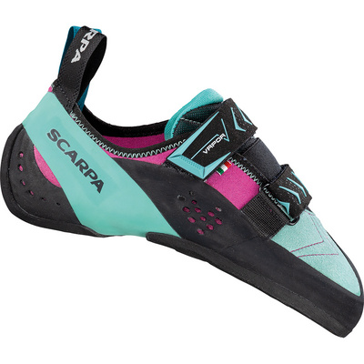 Scarpa Dames Vapor V klimschoenen (Maat 37.5, Turquoise)