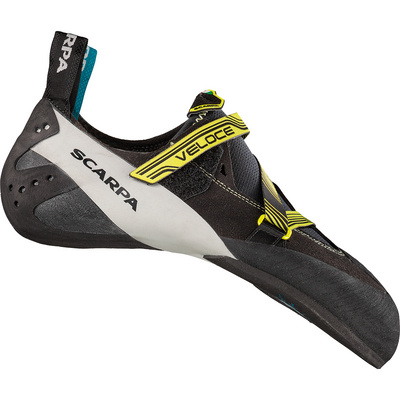 Scarpa Heren Veloce klimschoenen (Maat 39, Zwart)