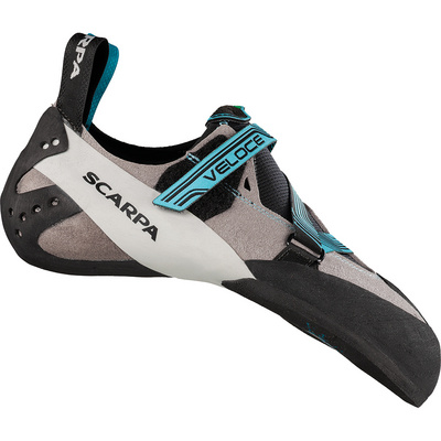 Scarpa Dames Veloce klimschoenen (Maat 39, Grijs)