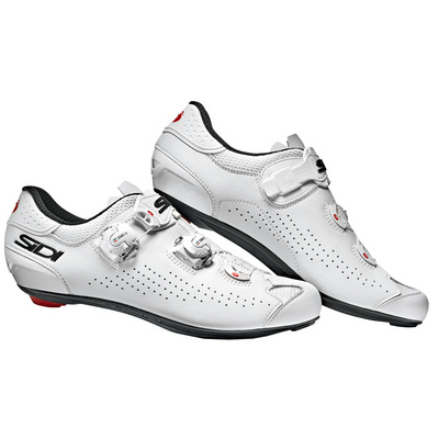 Sidi Heren Genius 10 fietsschoenen (Maat 45.5, Wit)