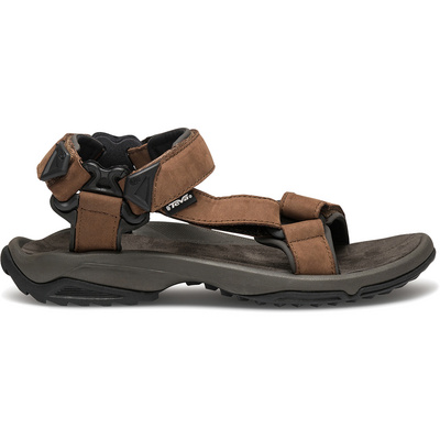 Teva Heren Terra Fi Lite Leather Sandalen (Maat 45.5, Bruin)