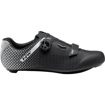 Northwave Heren Core Plus 2 Wide Fietsschoenen (Maat 41, Zwart)