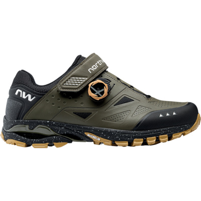 Northwave Spider Plus 3 fietsschoenen (Maat 37, Olijf)