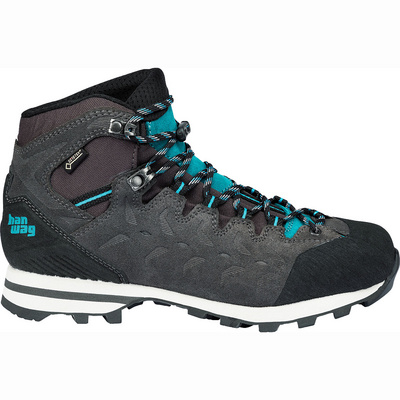 Hanwag Dames Makra Light GTX Schoenen (Maat 39, Grijs)