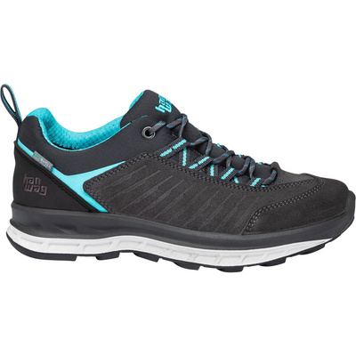 Hanwag Dames Blueridge Low ES Schoenen (Maat 37.5, Blauw)