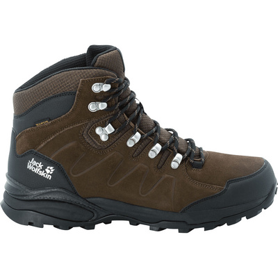 Jack Wolfskin Heren Refugio Texapore Mid Schoenen (Maat 44, Bruin)