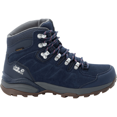 Jack Wolfskin Dames Refugio Texapore Mid Schoenen (Maat 37.5, Blauw)