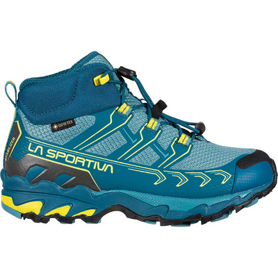 La Sportiva Enfants Chaussures Ultra Raptor II Mid GTX (taille 30, Bleu)