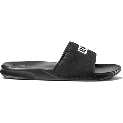 Reef Heren Reef One Slide Slippers (Maat 45, Zwart)