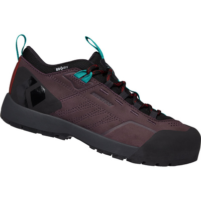 Black Diamond Dames Mission Leather Low WP Schoenen (Maat 40, Paars)