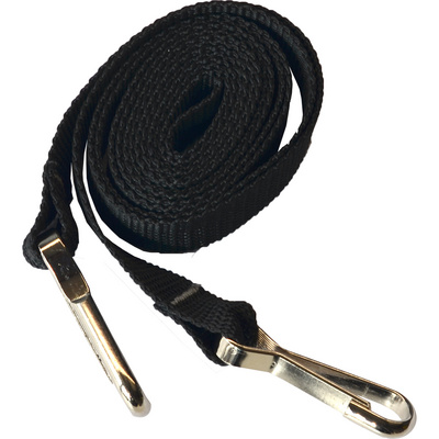 Gasser Stuurriem met lus - Nylon webbing (Maat One Size, schwarz)