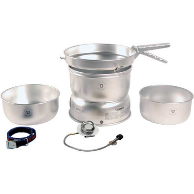 Trangia Stormbrander groot gas 25-1 (Maat HA (hartanodisiert), Zilver)