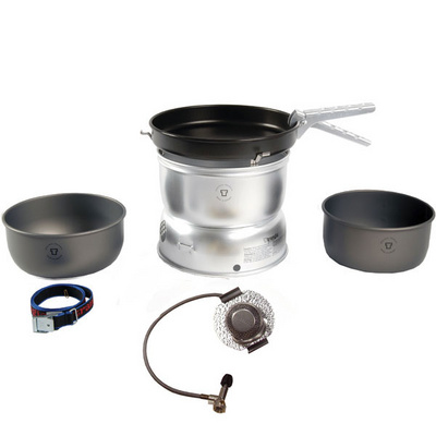 Trangia Stormbrander groot gas 25-3 (Maat UL (ultralight), Zilver)