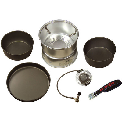 Trangia Stormbrander groot gas 25-7 (Maat ONE SIZE, Zilver)