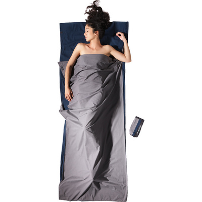 Cocoon TravelSheet Cotton (Maat MAX. 210CM, Grijs)