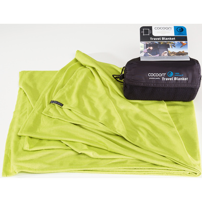 Cocoon Travel Blanket CoolMax (Maat ONE SIZE, Groen)
