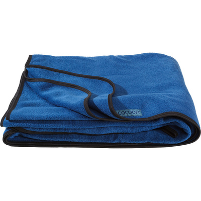 Cocoon Fleece Blanket (Maat ONE SIZE, Blauw)