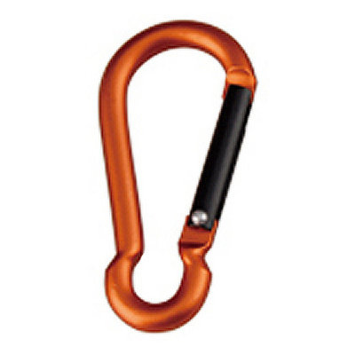 Munkees Pear-Shape Carabiner 6x60mm (2 stuks) (Maat 6x60mm, Oranje)