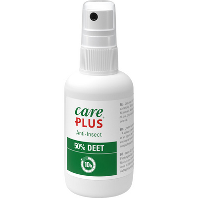 Care Plus Anti-Insect DEET Spray 50% (Maat 60ml, Wit)