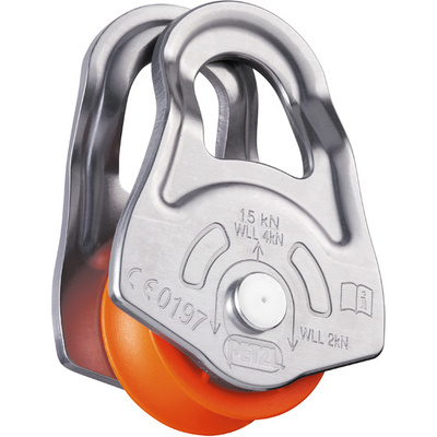 Petzl Oscillante katrol (Maat One Size, Grijs)