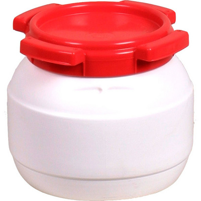 basic Nature Ton met brede hals, rond (Maat 10.4L, Wit)
