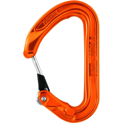 Petzl Ange S karabiner (Maat One Size, Oranje)